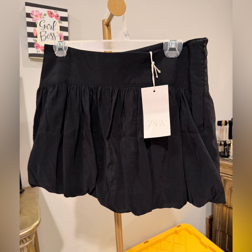 Zara Black Mini Skirt